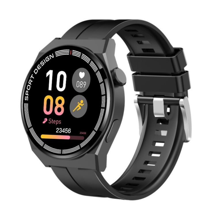GT3Pro 1.28-Inch Health Monitoring Bluetooth Call Smart Watch With NFC, Color: Black Silicone - Smart Watches by buy2fix | Online Shopping UK | buy2fix