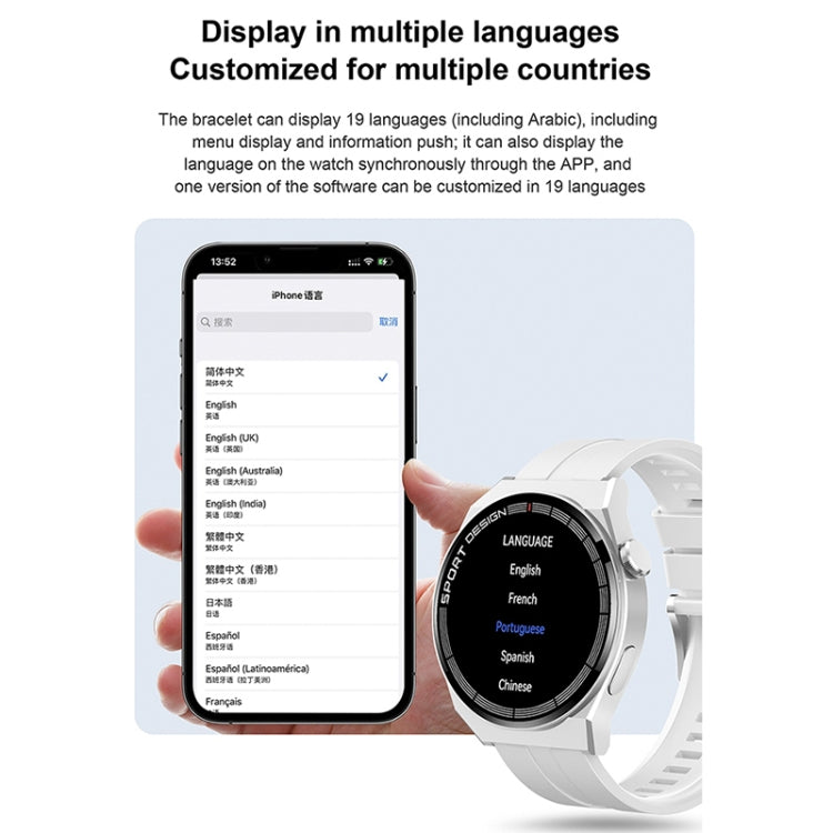 GT3Pro 1.28-Inch Health Monitoring Bluetooth Call Smart Watch With NFC, Color: Black Silicone - Smart Watches by buy2fix | Online Shopping UK | buy2fix
