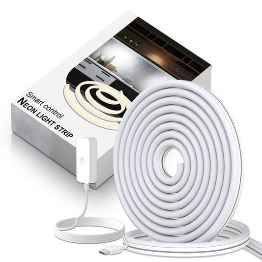 LIXINCORDA 2m 5V USB Touch Control LED Light Strip Flexible Neon Silicone Soft Strip(Blue) by LIXINCORDA