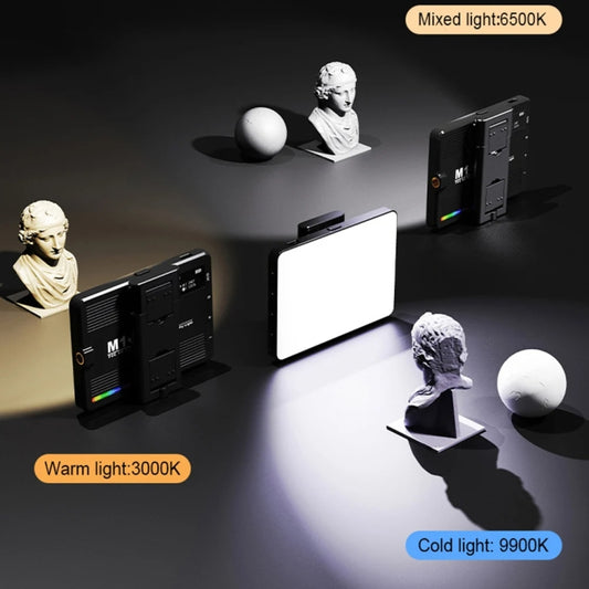 Desiontal M15 3 Color Temperature Rechargeable Pocket Light Mini Photography Light LED Outdoor Shooting Supplementary Light by Desiontal