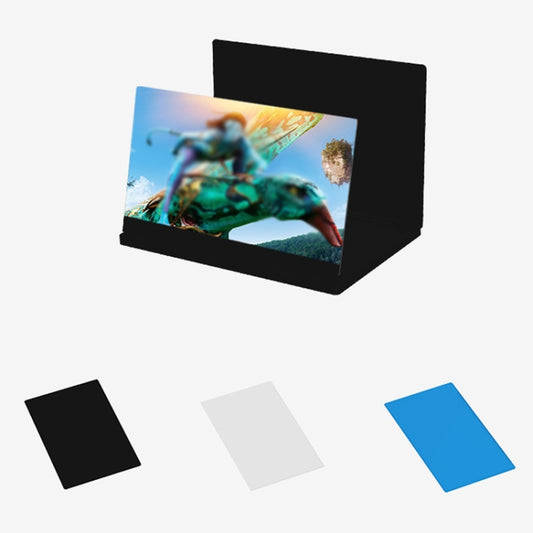 Portable Folding Phone Screen Amplifier HD Anti-Blue Light Magnifying Glass, Size: 10 inch(Blue) - Screen Magnifier by buy2fix | Online Shopping UK | buy2fix