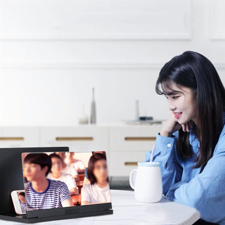 Portable Folding Phone Screen Amplifier HD Anti-Blue Light Magnifying Glass, Size: 10 inch(Blue) - Screen Magnifier by buy2fix | Online Shopping UK | buy2fix