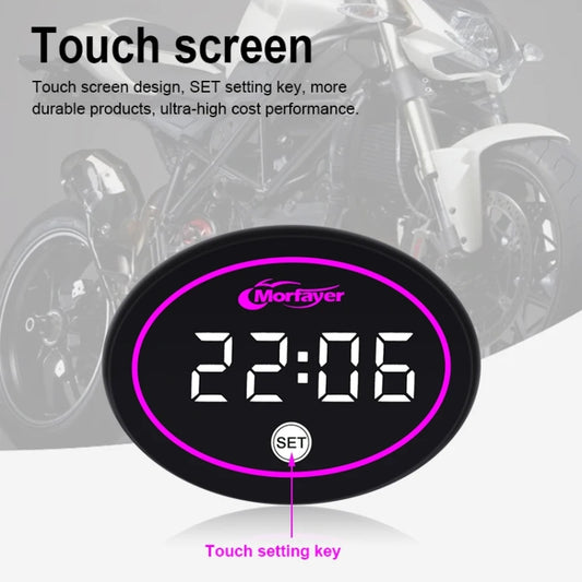 Morfayer Locomotive Multi-function Voltmeter, Green, Specification: 4 in 1 With 7 Color Aperture by Morfayer