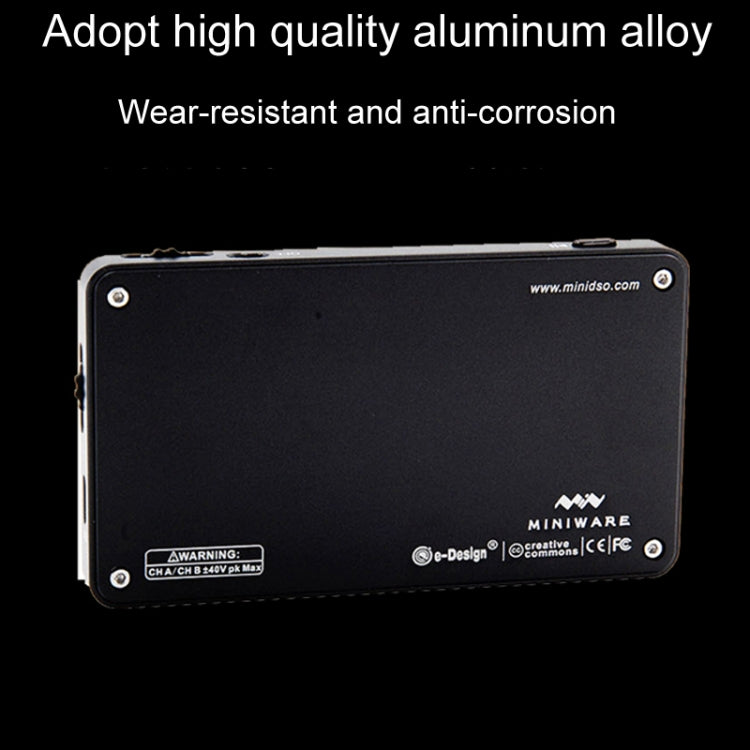 MINIWARE Dual Channel Mini Portable Handheld Digital Storage Oscilloscope, Model: DS212 - Other Tester Tool by MINIWARE | Online Shopping UK | buy2fix