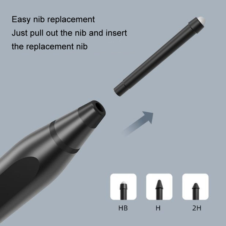 For Microsoft Surface 4096 Pressure Sensitive MPP2.0 Anti-false Touch Pressure Sensitive Capacitive Pen(Black) by buy2fix