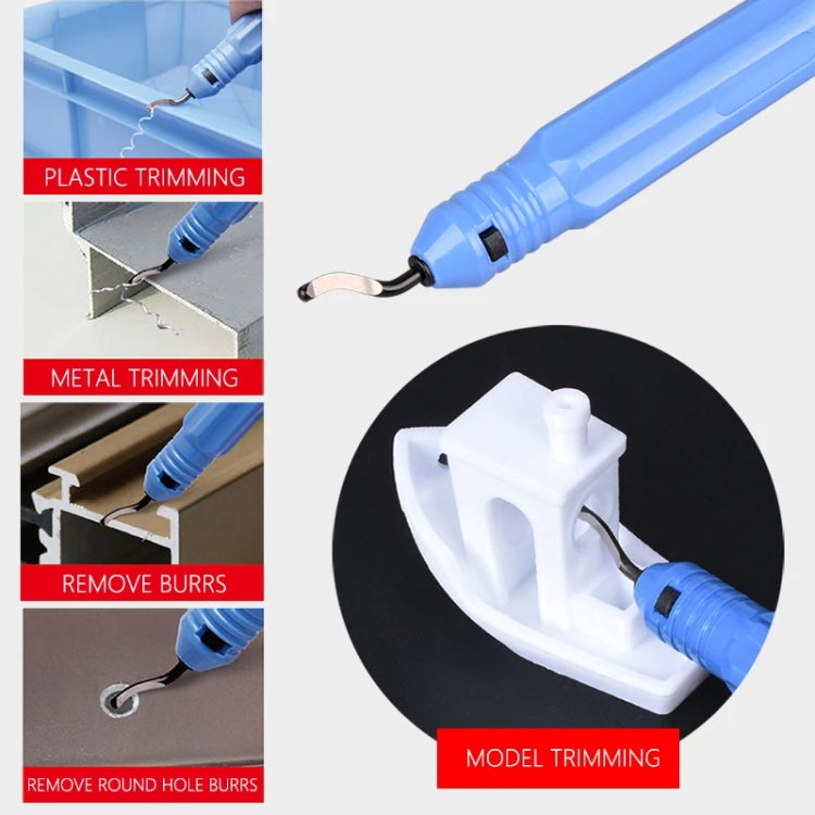 Woodworking Edge Trimmer Deburring Scraper Chamfering Tool(With 1 Black Blade Box Packing) by buy2fix