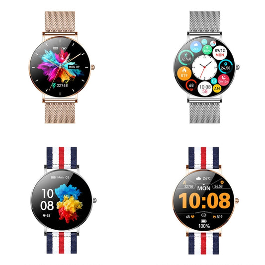 T8 1.3-inch Heart Rate/Blood Pressure/Blood Oxygen Monitoring Bluetooth Smart Watch, Color: Orange by buy2fix