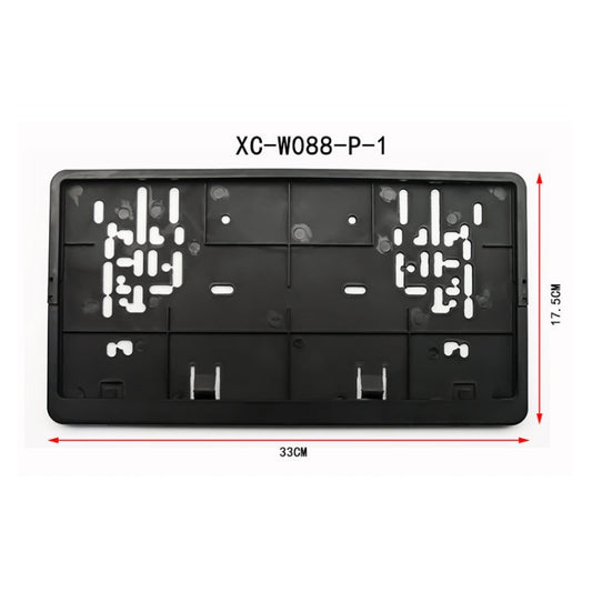 European Plastic Car License Plate Modified Frame Holder(XC-W088) by buy2fix