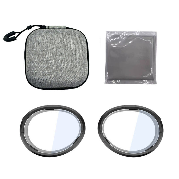 For Apple Vision Pro Magnetic Frame VR Glasses Smart Accessories, Style: 1.61 Refractive Index Frame+300 Degree Anti-blue Light Lens - VR Accessories by buy2fix | Online Shopping UK | buy2fix