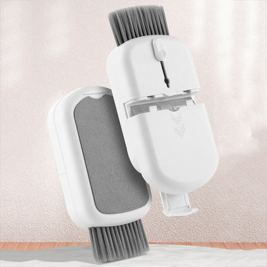 Q10S 10-in-1 Multifunctional Computer Phone Keyboard Cleaning Kit(White Orange without Liquid) by buy2fix