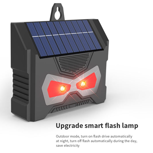 Outdoor Ultrasonic Solar Mouse Repeller LED Flash Animal Repeller(SJZ059) by buy2fix