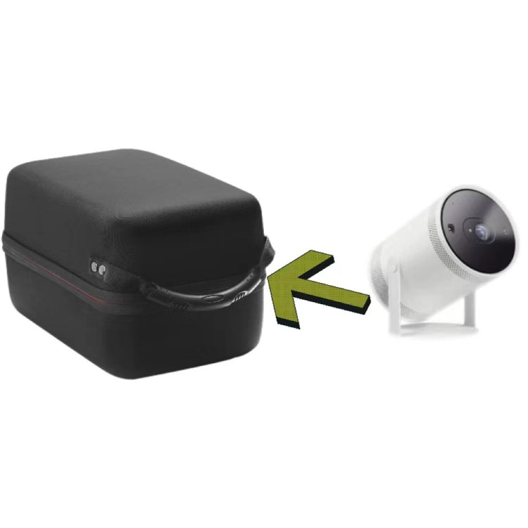 For Samsung The FreeStyle Intelligent Projection Instrument Storage Bag Portable Anti-Dust Shell(Black) by buy2fix