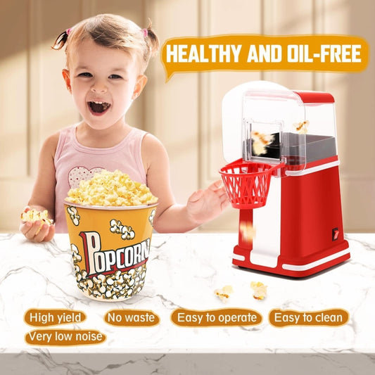 1200W Basket Popcorn Machine Electric Automatic Corn Popper 110V US Plug by buy2fix