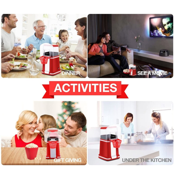 1200W Basket Popcorn Machine Electric Automatic Corn Popper 220V AU Plug by buy2fix