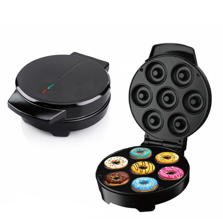 1000W Mini Donut Maker Machine Can Make 7 Doughnuts 110V US Plug - Electric Skillets by buy2fix | Online Shopping UK | buy2fix