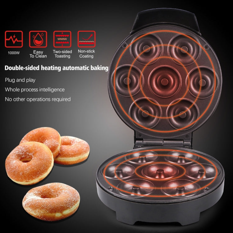 1000W Mini Donut Maker Machine Can Make 7 Doughnuts 110V US Plug by buy2fix