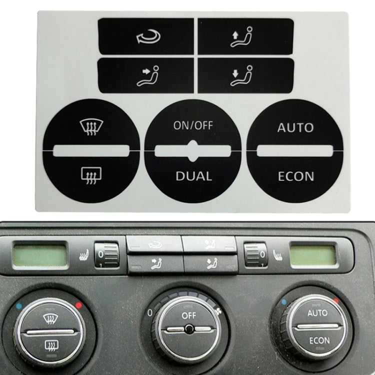 For Volkswagen GOLF MK5/Passat Air Conditioning Central Control Button Repair Patch by buy2fix