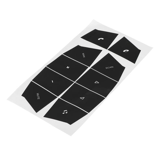 For Porsche Cayenne 2003-2006 Car Steering Wheel Button Repair Stickers by buy2fix