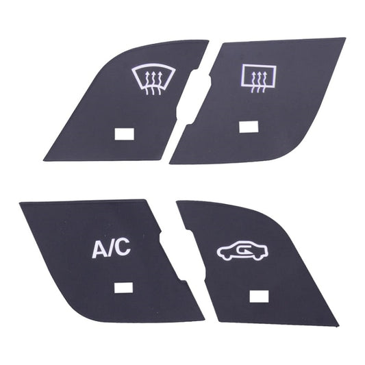 For Chrysler 200 2014-2017 Air Conditioning Button Repair Sticker by buy2fix