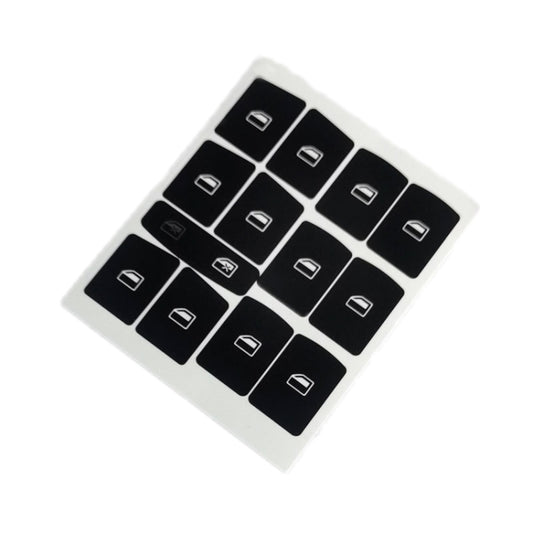 For Audi A6/A6L/Q7 Window Button Repair Sticker by buy2fix