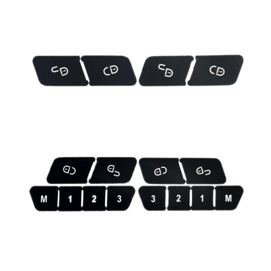 For Mercedes Benz W204/C300 2007-2014 Inner Door Switch Button Repair Sticker(Style 1) by buy2fix