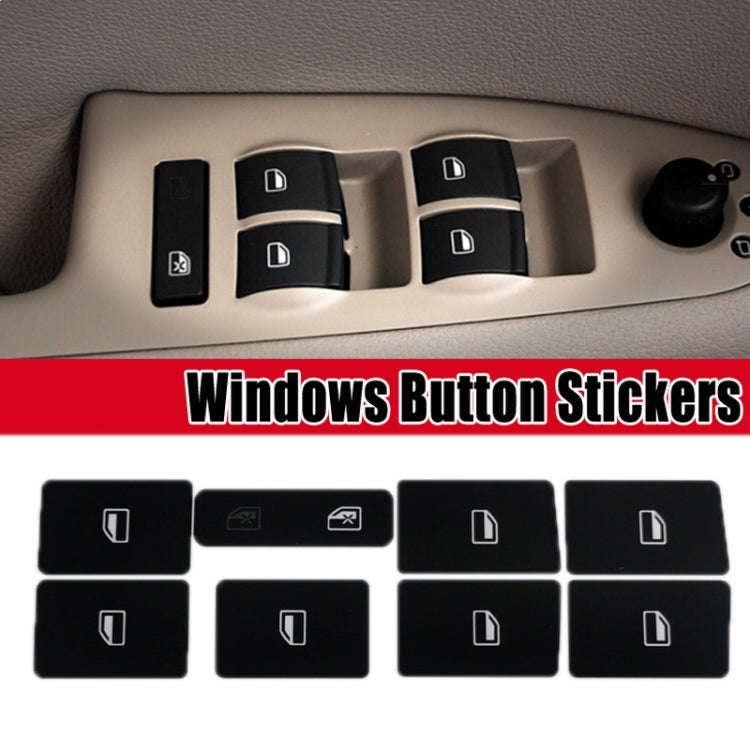 For Audi A4 2004-2008 Window Button Repair Sticker by buy2fix