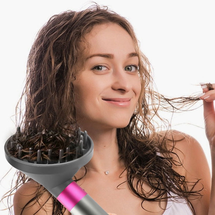 For Dyson Airwrap HS01 HS05 Diffuser Attachment Nozzle Replacement Parts(Rose Red) by buy2fix