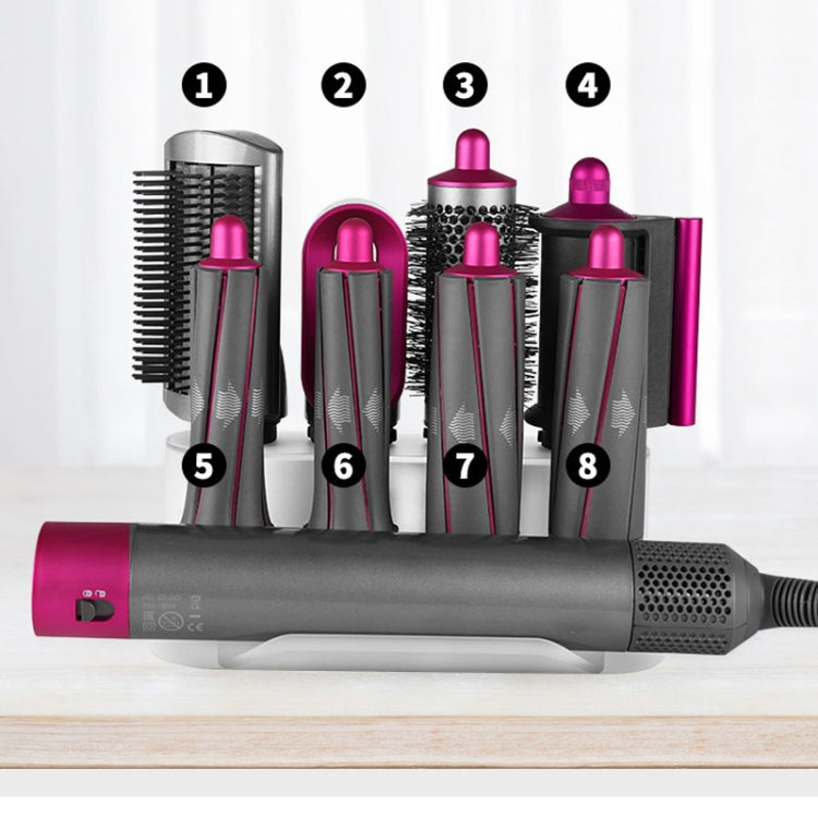 For Dyson Airwrap Storage Rack Can Store 8 Attachment(Rose Red) - For Dyson Accessories by buy2fix | Online Shopping UK | buy2fix