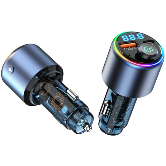 48W Car Bluetooth MP3 Player with Fast Charging(Black) by buy2fix