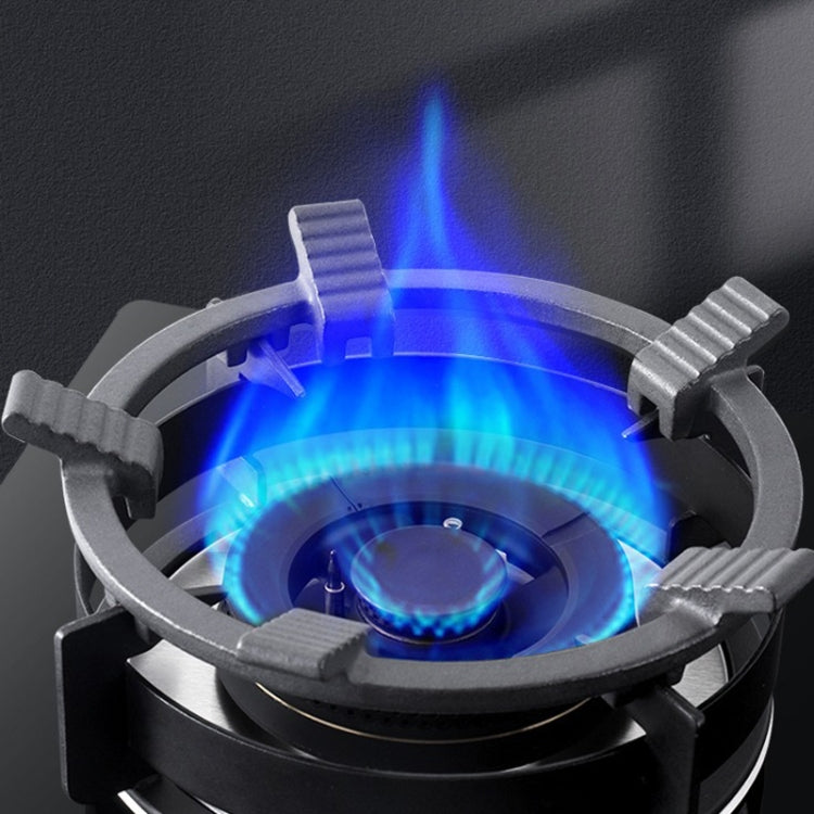 Gas Stove Anti-Slip Rack Cast Iron Anti-Slip Wok Support Ring(Black) by buy2fix
