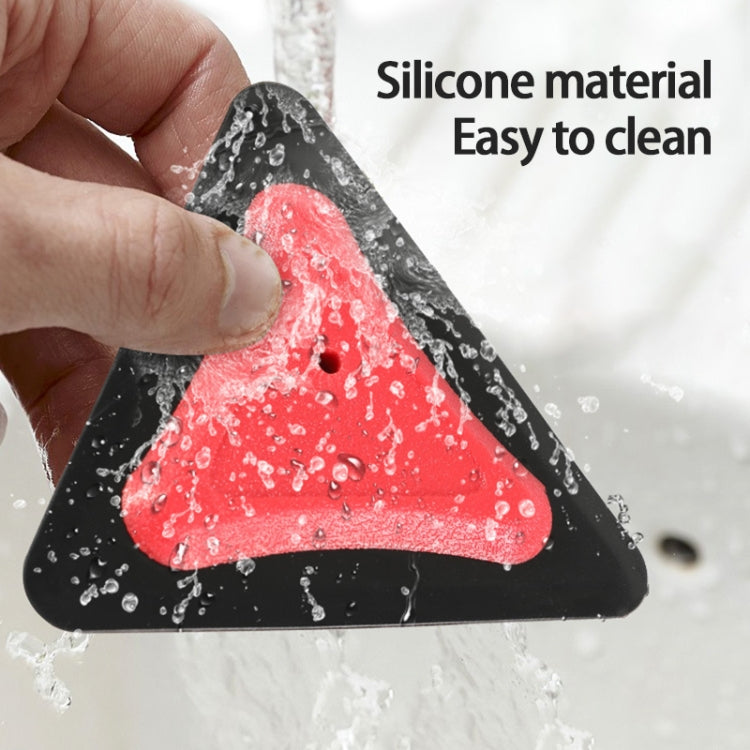 Car Glass Defogging Silicone Cleaning Scraper(Black) - Car washing supplies by buy2fix | Online Shopping UK | buy2fix