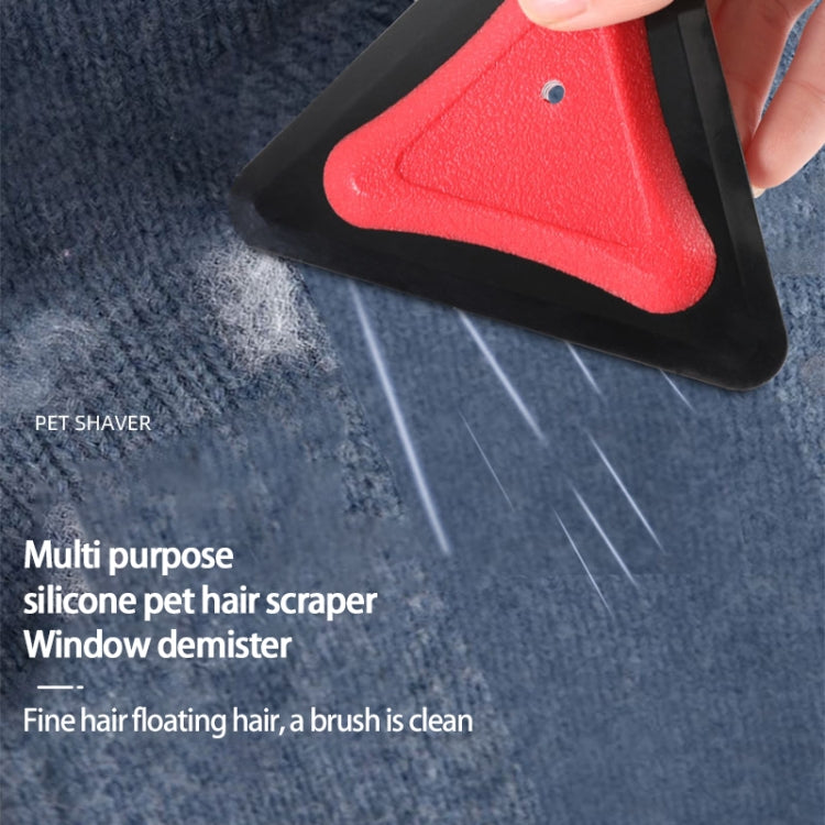 Car Glass Defogging Silicone Cleaning Scraper(Red) - Car washing supplies by buy2fix | Online Shopping UK | buy2fix