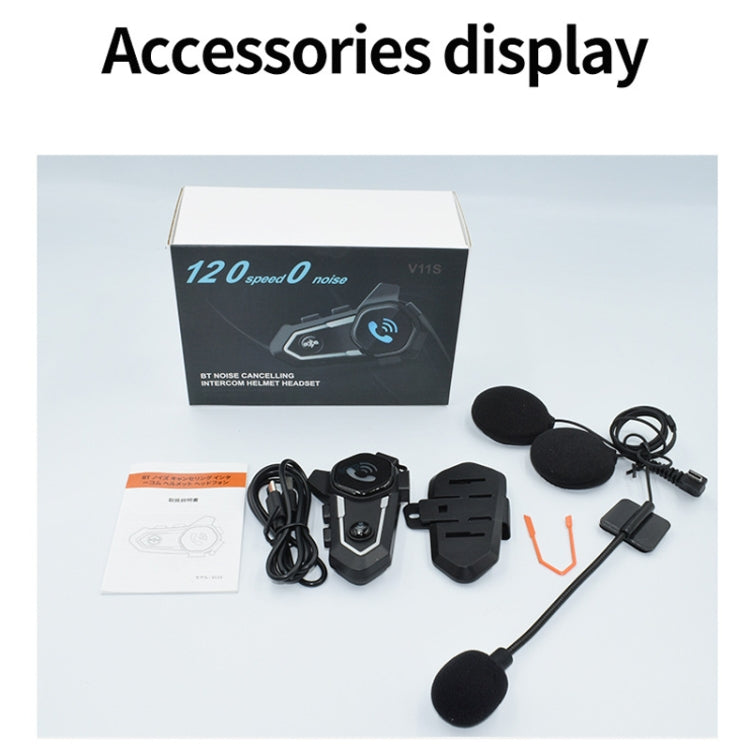 Motorcycle Noise Reduction Waterproof Helmet Cycling Bluetooth Headphones by buy2fix
