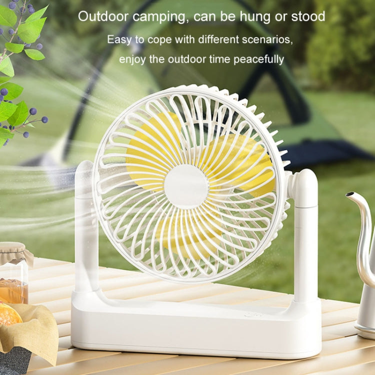 Portable Retractable USB Home Desktop Fan Large Wind Power Outdoor Ceiling Fan, Model: Plug-in Model by buy2fix
