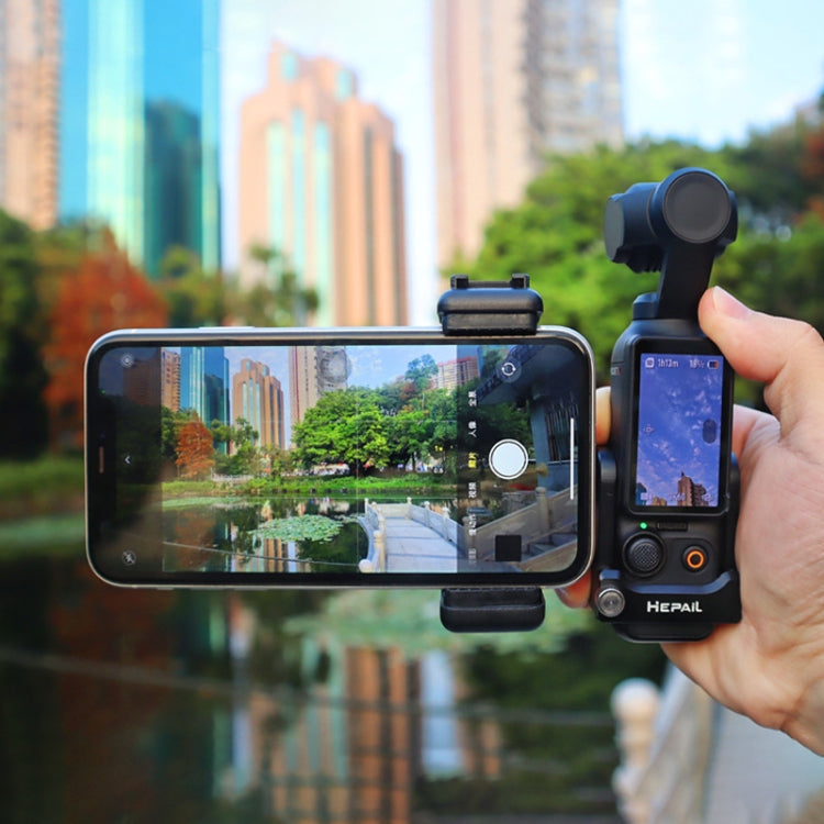 For DJI OSMO Pocket 3 HEPAIL Extended Phone Holder Adapter Protection Bezel by HEPAIL