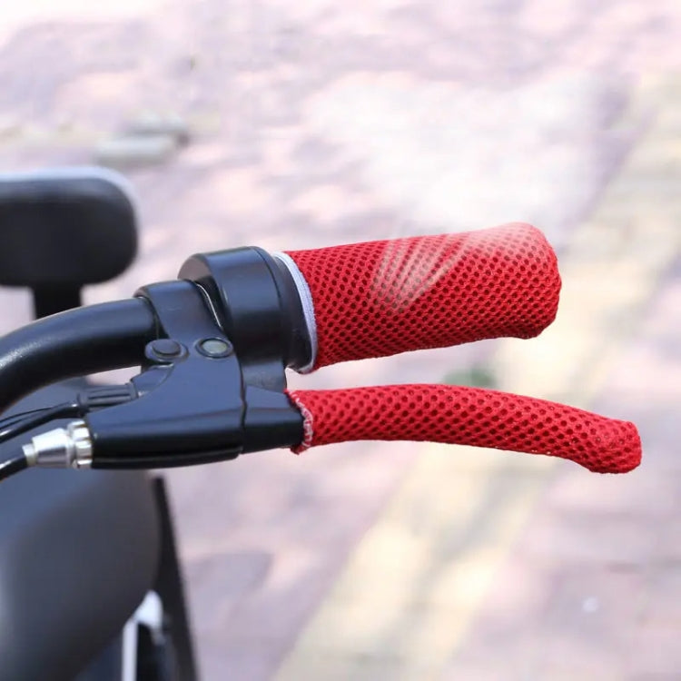 Summer Ice Silk Sweat-absorbent Breathable Electric Vehicle Grips, Color: Pink - Grips by buy2fix | Online Shopping UK | buy2fix