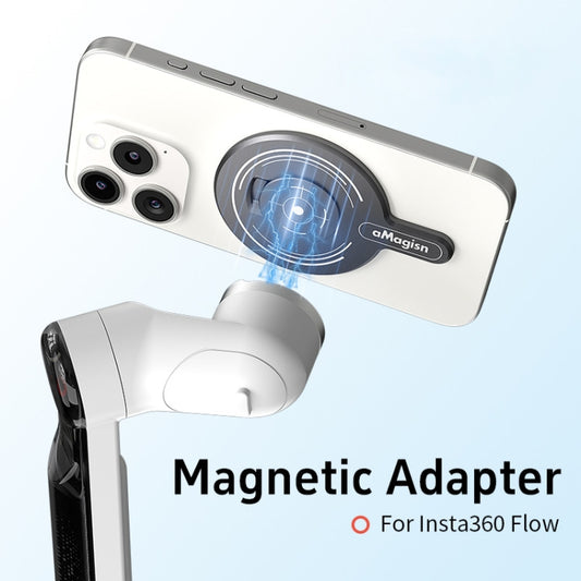For Insta360 Flow aMagisn Gimbal Magnetic Adapter MagSafe Sports Camera Accessories by aMagisn