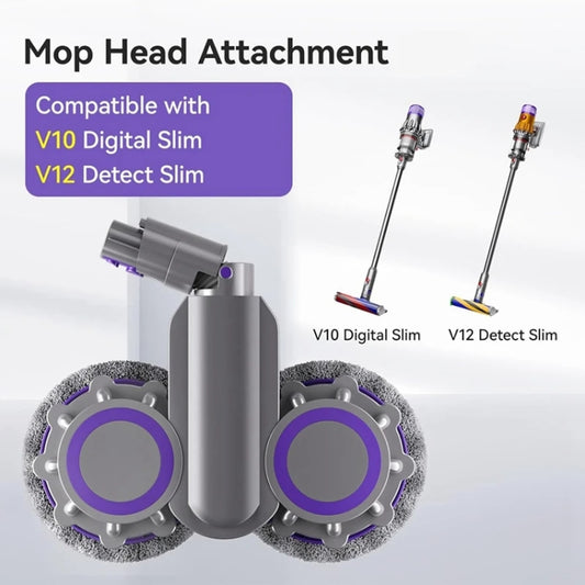 For Dyson V10 Digital Slim V12 Detect Slim Vacuum Cleaner Dry And Wet Mop Head With Water Tank by buy2fix