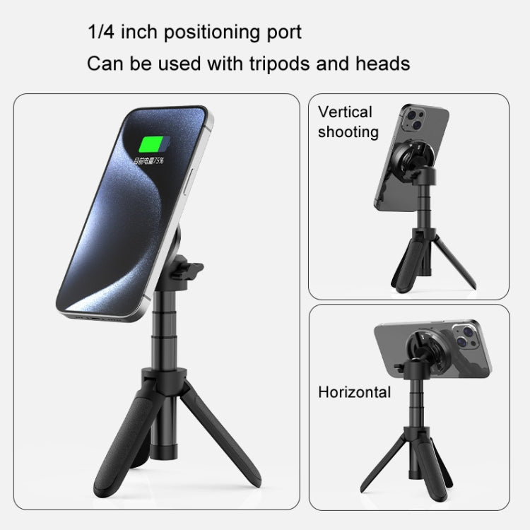 HEPAIL MS06 Magsafe Magnetic Base Mobile Phone Photography Fixed Bracket by HEPAIL