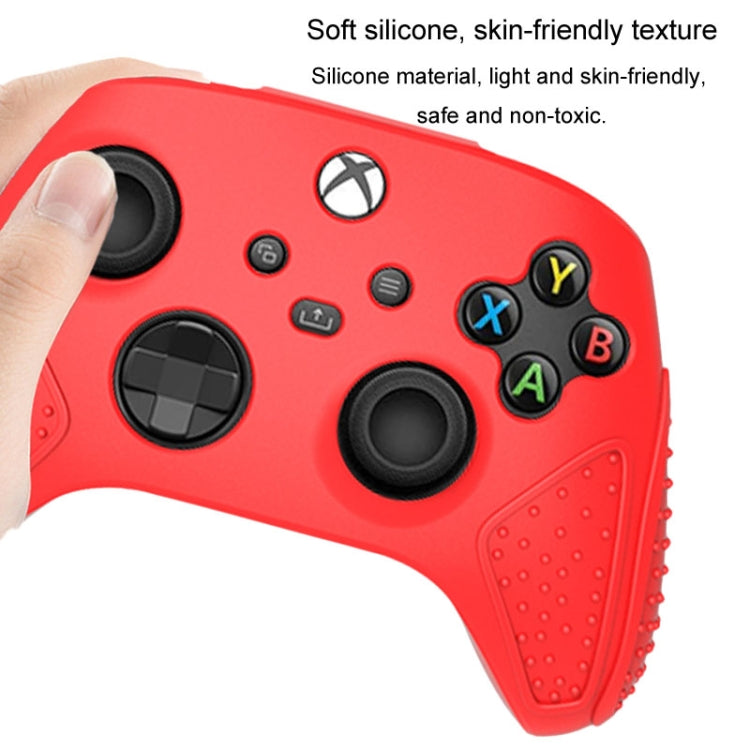 For XBox Series S / X Gamepad Non-Slip Silicone Protective Case(Black) by buy2fix