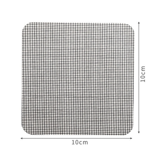10pcs Household Floor Drain Stickers Anti-Mosquito Stickers For Screens Window Screen Hole Repair Subsidies(The whole Piece) by buy2fix