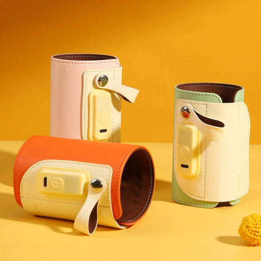 Baby Bottle Warmer Cover Outdoor Portable Milk Water Heater(Orange) by buy2fix