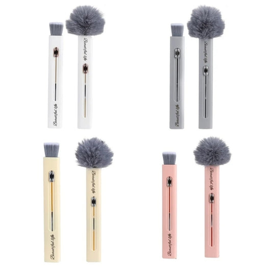 Car Air Conditioner Air Outlet Gap Dust Cleaning Soft Brush(Beige) by buy2fix