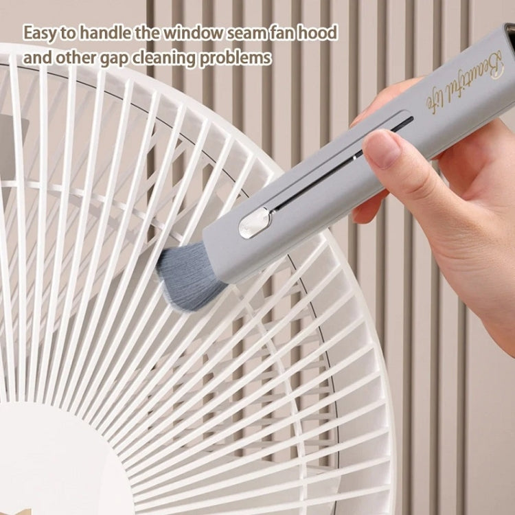 Car Air Conditioner Air Outlet Gap Dust Cleaning Soft Brush(Grey) - Car washing supplies by buy2fix | Online Shopping UK | buy2fix