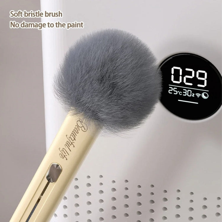 Car Air Conditioner Air Outlet Gap Dust Cleaning Soft Brush(Grey) - Car washing supplies by buy2fix | Online Shopping UK | buy2fix