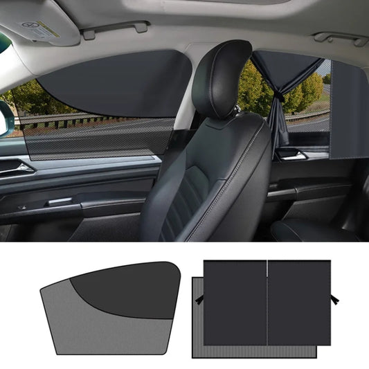 Car Magnetic Summer Sun Protection Insulating Privacy Curtain, Specification: Main Driver Arc by buy2fix