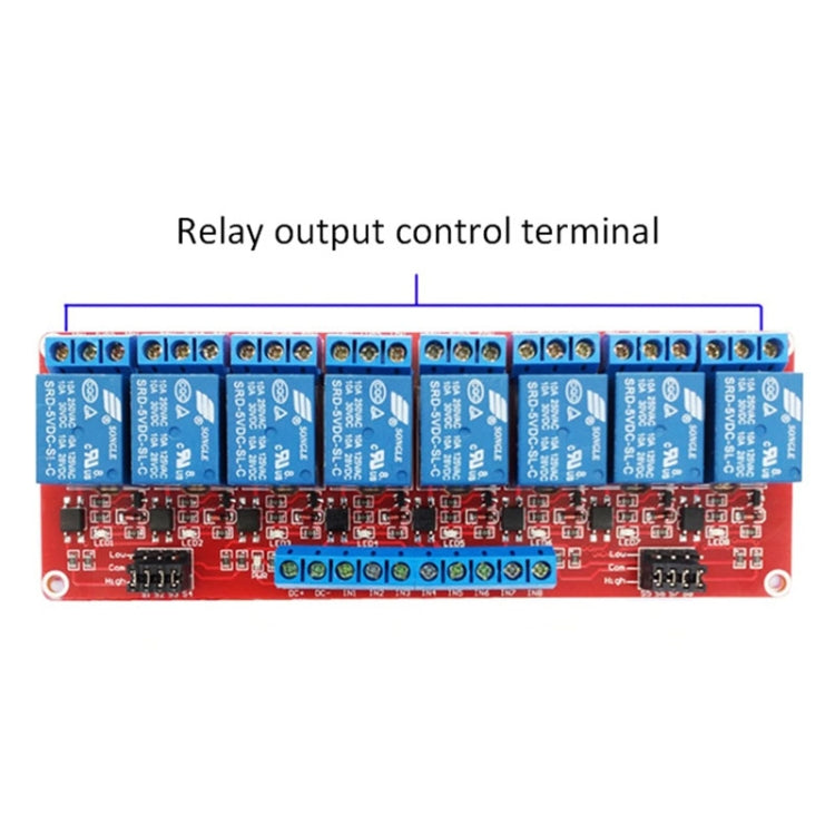 4 Way 5V Relay Module With Optocoupler Isolation Supports High And Low Level Trigger Expansion Board by buy2fix