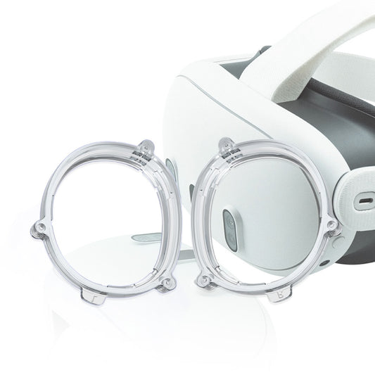 For Meta Quest 3 VR Magnetic Eyeglasses Frame, Spec: L&R Frame Transparent by buy2fix