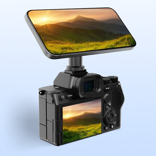 HEPAIL Magsafe Magnetic Mobile Phone Bracket Metal Gimbal Stand, Style: Cold Boot Base - Desktop Holder by HEPAIL | Online Shopping UK | buy2fix