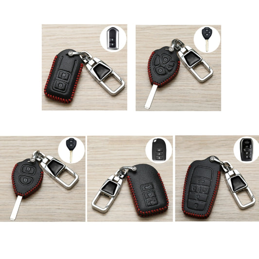 For Toyota Car Key Cover Multifunctional Keychain Anti-lost Number Plate, Style: J by buy2fix